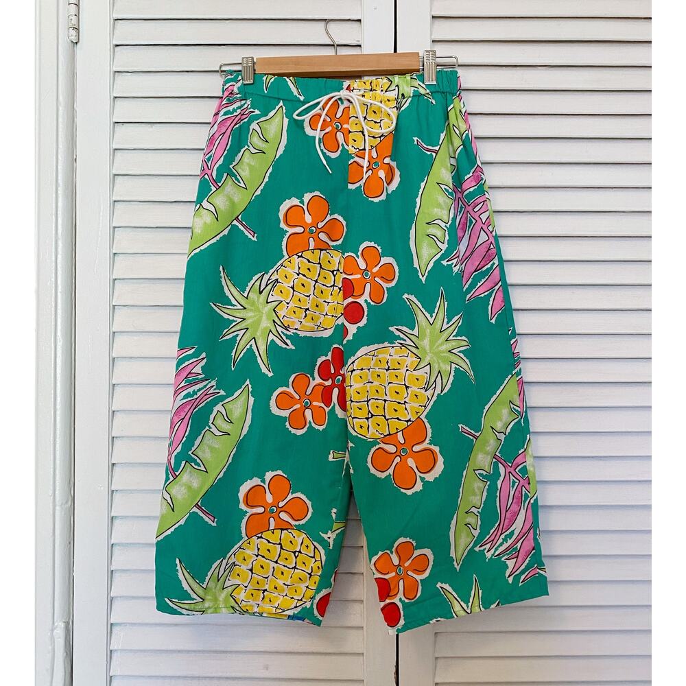 Vintage You Babes Tropical Culotte Pants